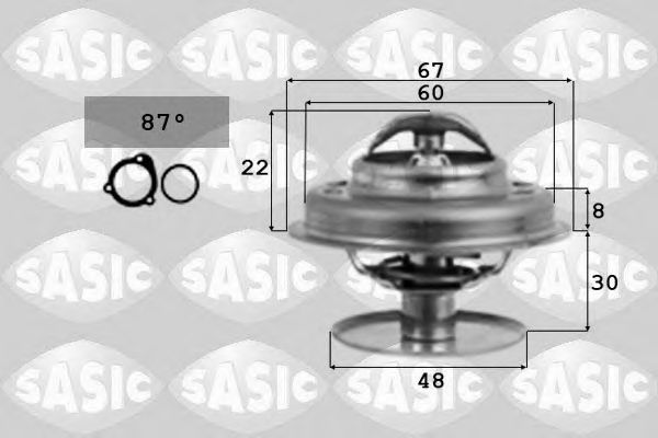 4000356 SASIC Термостат, охлаждающая жидкость