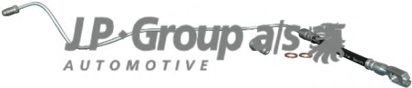 1161702770 JP GROUP Шланг тормозной с трубкой задний левый
