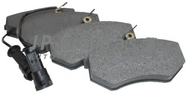 1163602310 JP GROUP КОЛОДКИ ТОРМОЗНЫЕ ДИСКОВЫЕ ПЕРЕДНИЕ / AUDI 80,90,1