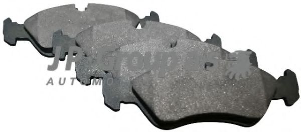 1263600910 JP GROUP (881605911ALT) КОЛОДКИ ТОРМОЗНЫЕ ДИСКОВЫЕ ПЕРЕДНИ
