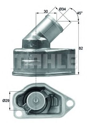 TI987 KNECHT-MAHLE Термостат