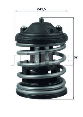 TX16387D2 KNECHT-MAHLE TX16387D2 Термостат с прокладкой