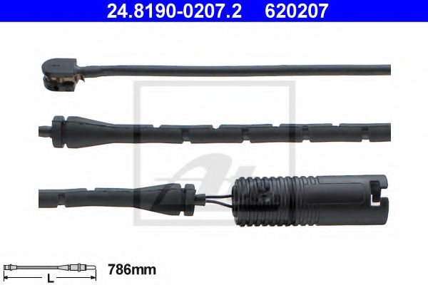 24819002072 ATE датчик износа колодок