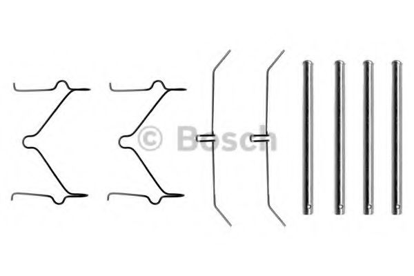 1987474103 BOSCH Комплектующие, колодки дискового тормоза