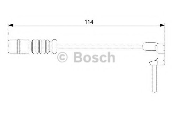 1987473011 BOSCH Датчик износа торм. колодок MB W163 98-05