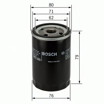 0451102056 BOSCH Фильтр масляный