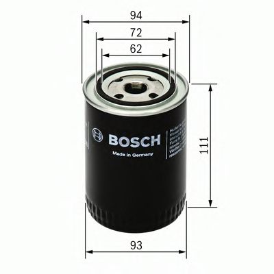 0451103084 BOSCH Фильтр масляный