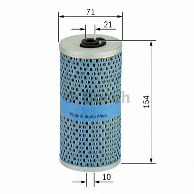 1457429616 BOSCH Фильтр масляный MB W124/W210/W140 -98 4.2-6.0