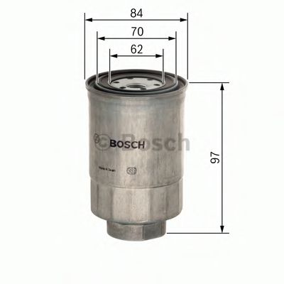 1457434443 BOSCH Фильтр топливный 1457434443