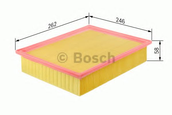 1457433571 BOSCH Фильтр воздушный OMEGA B 2.5-3.2