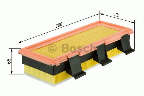 1457433773 BOSCH фильтр воздушный