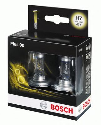 1987301075 BOSCH Лампочка H7 55W