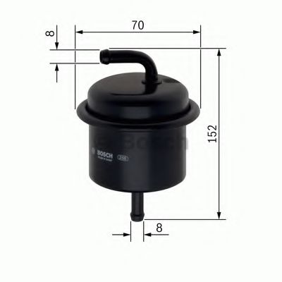 F026403755 BOSCH Фильтр топливный