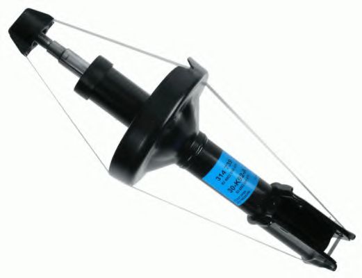 314739 SACHS амортизатор пер.газ