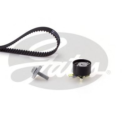 K015578XS GATES Ремень ГРМ [123 зуб.] + ролик