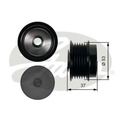 OAP7015 GATES обгонный шкив генератора