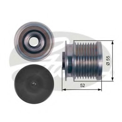 OAP7123 GATES Муфта генератора OAP7123  (7789-198)