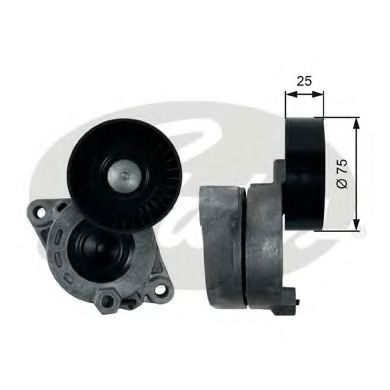 T39169 GATES натяжитель ремня приводного mitsubishi outlander 3.0 06-