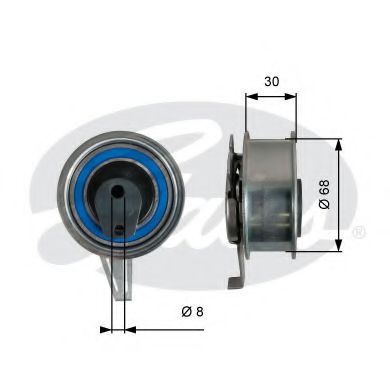 T43245 GATES Ролик
