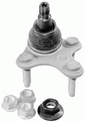 2999802 LEMFORDER Опора шаровая VAG A3/Q3/OCTAVIA/GOLF 7/PASSAT 03- нижн.лев.