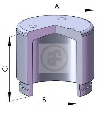 D025240 SEINSA AUTOFREN Поршень суппорта NISSAN/MITSUBISHI/CHRYSLER задн.