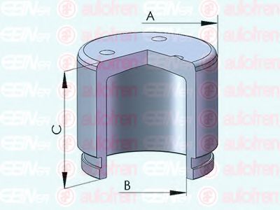 D025277 SEINSA AUTOFREN    . da 929 III 87>, Kia Rio 02> (d54mm, L45mm)