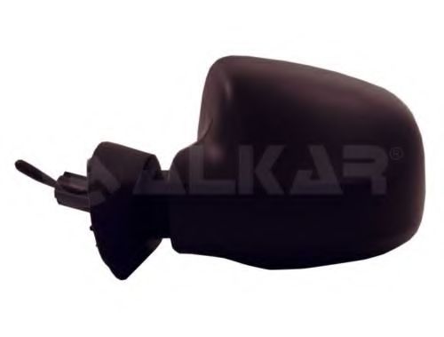 6164594 ALKAR Зеркало заднего вида левое механическое черное
