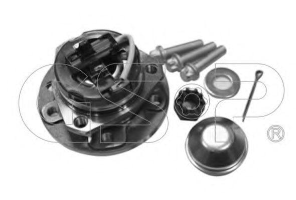 9333029K GSP Ступица колеса OPEL Astra G, Zafira -5