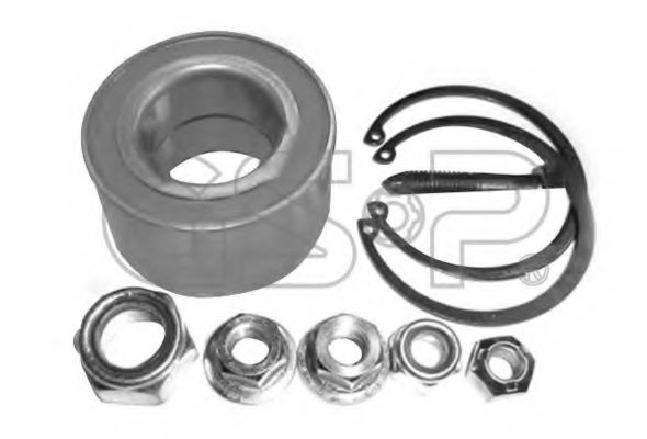 GK1358 GSP Подшипник ступицы колеса переднего SEAT Cordoba, Ibiza, Toledo, VOLKSWAGEN Caddy, Golf, Jetta, Passat