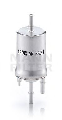 WK692 MANN Фильтр топливный VAG A3/G5/POLO/FABIA 03-