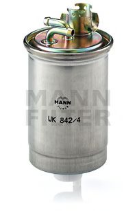 WK8424 MANN Фильтр топливный VAG GOLF/JETTA/LT/TRANSPORTER -03 DIESEL