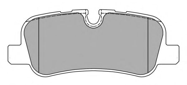 FBP1567 FREMAX колодки торм.зад.