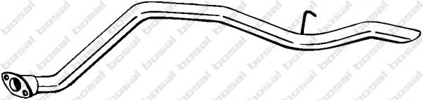 436293 BOSAL Труба глушителя KIA SPORTAGE 2,I 94