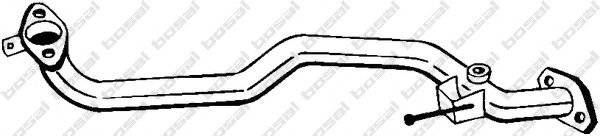 803009 BOSAL Труба приемная глушителя NISSAN ALMERA ll Hatchback 1.5,1.8