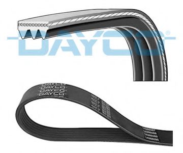 3PK1040 DAYCO Ремень поликлин. Renault Clio II 1.41.6Kangoo 1.4 97>