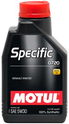 102209 MOTUL SPECIFIC RN 0720 5W-30 100% SYNT. 5 Л
