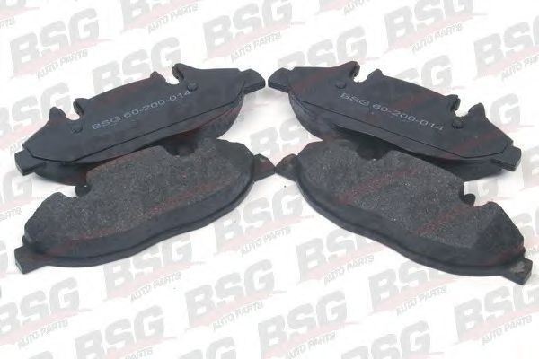 BSG60200014 BSG Комплект тормозных колодок, дисковый тормоз