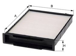 K9031 MFILTER фильтр салона ren megane ii 1.42.0 16v1.51.9dci 02-