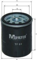 TF61 MFILTER CITROEN BERLINGO I, BERLINGO II, C5, XANTIA, XSARA