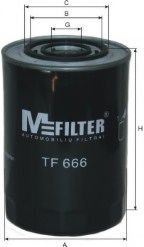 TF666 MFILTER Масляный фильтр