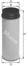 A819 MFILTER фильтр воздушный