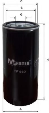 TF660 MFILTER фильтр масляный