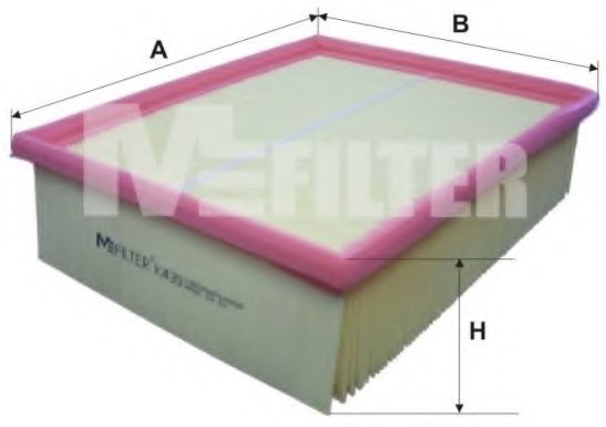 K439 MFILTER AUDI A4,A6 SKODA SUPERB VW PASSAT (3B3/3B6)