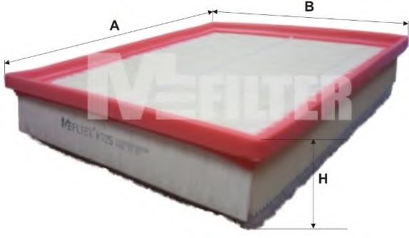 K725 MFILTER mfilter-фильтр воздушный renault master 2.5 dci 1