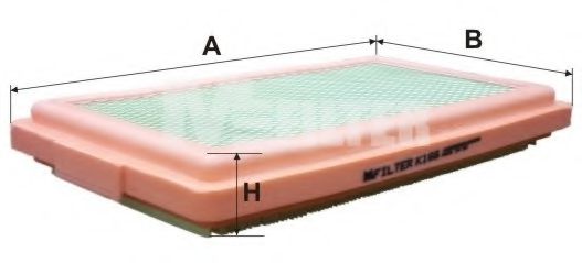 K166 MFILTER воздушный фильтр