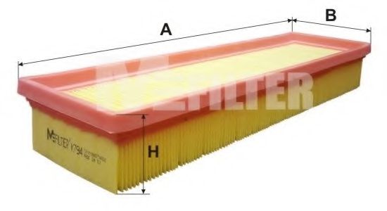 K794 MFILTER воздушный фильтр