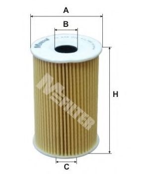 TE649 MFILTER фильтр масляный