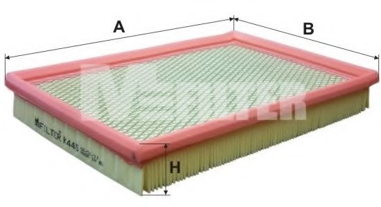 K445 MFILTER воздушный фильтр