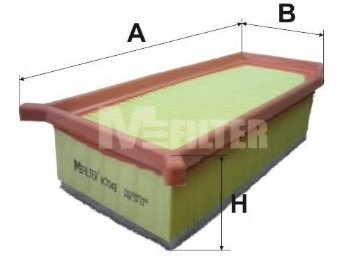 K7048 MFILTER фильтр воздушный