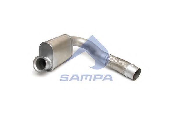 201059 SAMPA Труба выхлопного газа